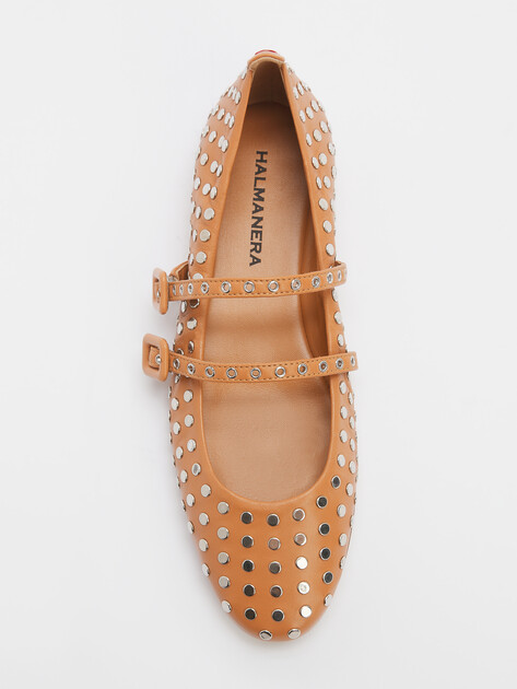 Балетки мэри-джейн HALMANERA DODO, Артикул DODO54, светло-коричневый | 4417140. Ракурс 5 Балетки мэри-джейн HALMANERA DODO, Артикул DODO54, светло-коричневый | 4417140. Ракурс 5