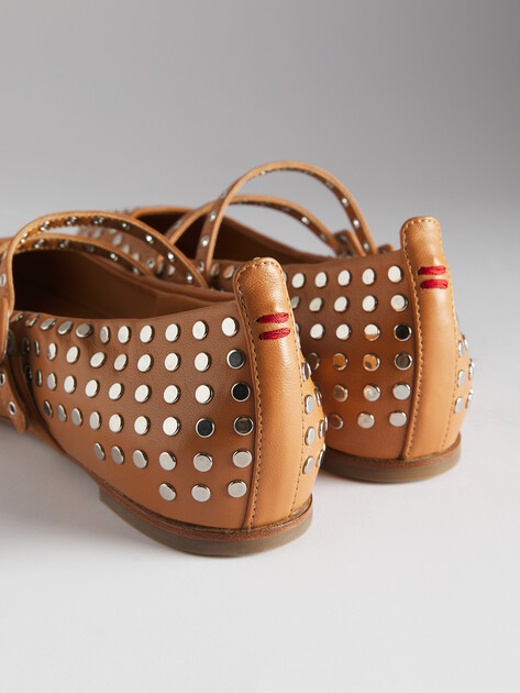 Балетки мэри-джейн HALMANERA DODO, Артикул DODO54, светло-коричневый | 4417140. Ракурс 6 Балетки мэри-джейн HALMANERA DODO, Артикул DODO54, светло-коричневый | 4417140. Ракурс 6