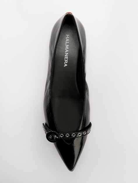 Балетки HALMANERA LUNA, Артикул LUNA39, черный | 4417423. Ракурс 5