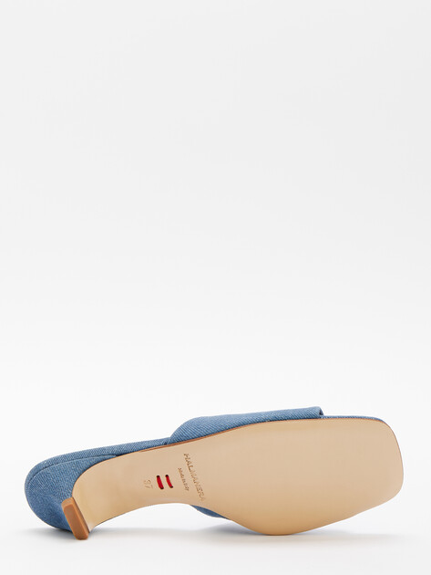 Мюли из денима HALMANERA SABA, Артикул SABA01, синий | 4417466. Ракурс 4