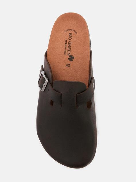 Мужские шлепанцы BIO GREEN, Артикул 14881-M-PT355U-GEL-R, шоколадный | 4418132. Ракурс 5