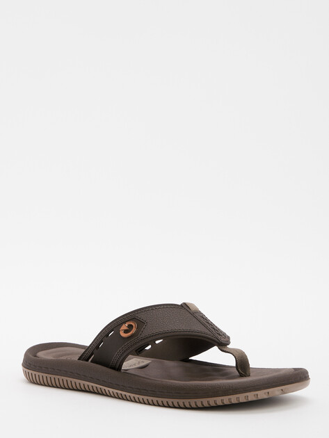 Мужские вьетнамки CARTAGO FIJI V THONG, Артикул 12335, темно-коричневый | 4418192. Ракурс 3