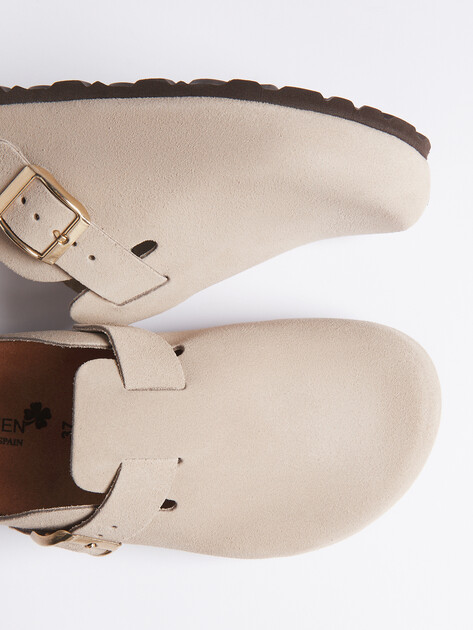 Женские шлепанцы BIO GREEN, Артикул 14881-w-PT355w-GEL-R, серо-бежевый | 4419272. Ракурс 6