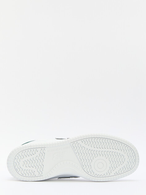 Мужские кеды NEW BALANCE 480 SCARPE LIFESTYLE UNISEX, Артикул BB480, белый | 4419431. Ракурс 4