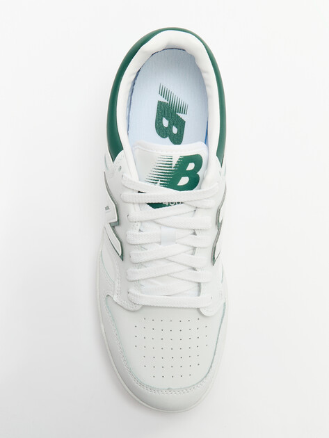 Мужские кеды NEW BALANCE 480 SCARPE LIFESTYLE UNISEX, Артикул BB480, белый | 4419431. Ракурс 5