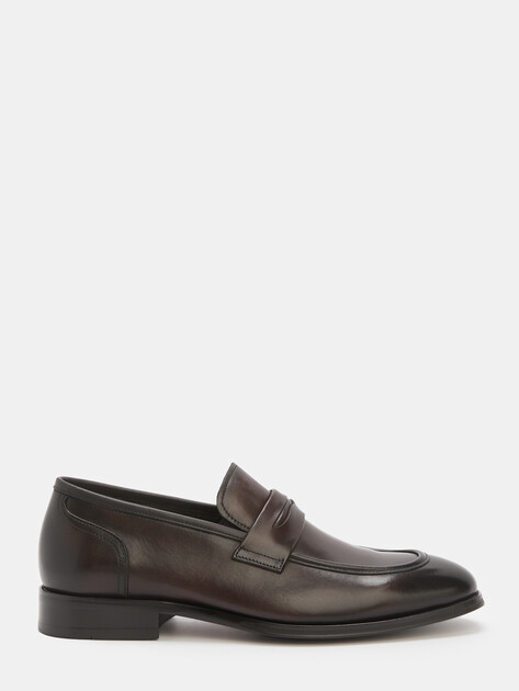 Мужские лоферы TENDANCE, Артикул ISA18-B482-G1, темно-коричневый | 4420006. Ракурс 3 Мужские лоферы TENDANCE, Артикул ISA18-B482-G1, темно-коричневый | 4420006. Ракурс 3