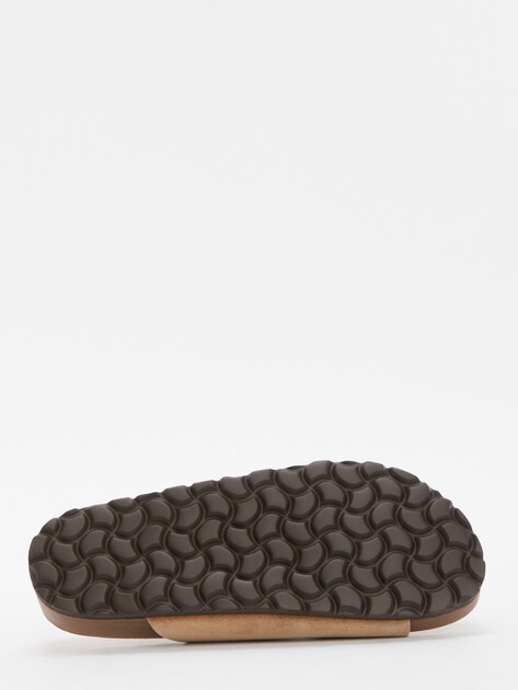 Женские шлепанцы BIO GREEN, Артикул 15414, темно-бежевый | 4420521. Ракурс 4