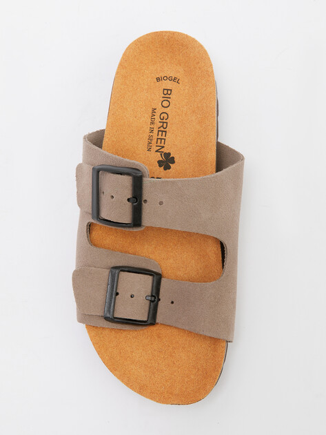 Женские шлепанцы BIO GREEN, Артикул 15414, серо-бежевый | 4420547. Ракурс 5