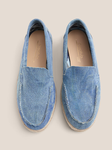 Женские эспадрильи CREATIVO SPAIN, Артикул 2803, светло-синий | 4421006. Ракурс 5