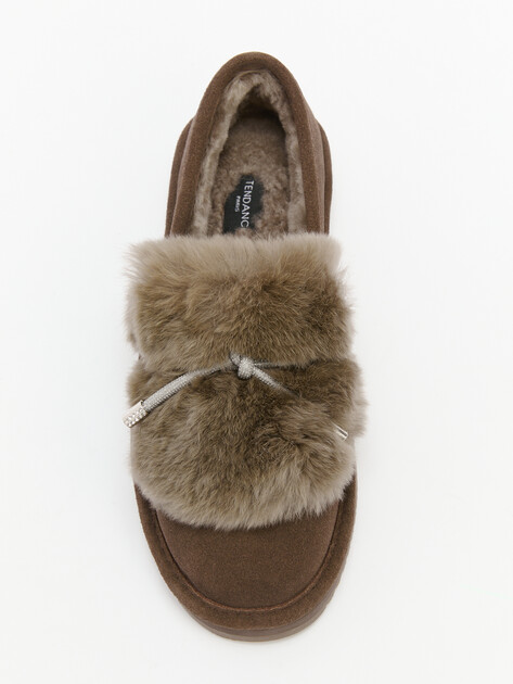 Женские угги TENDANCE, Артикул DS-3229, темно-коричневый | 4421555. Ракурс 5 Женские угги TENDANCE, Артикул DS-3229, темно-коричневый | 4421555. Ракурс 5