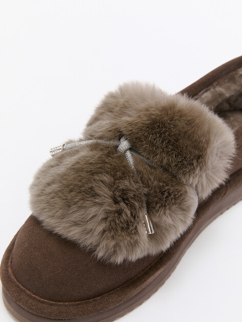 Женские угги TENDANCE, Артикул DS-3229, темно-коричневый | 4421555. Ракурс 6 Женские угги TENDANCE, Артикул DS-3229, темно-коричневый | 4421555. Ракурс 6