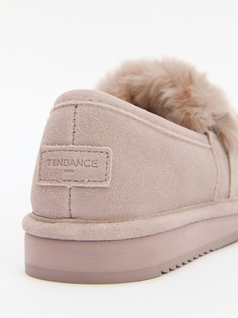 Женские угги TENDANCE, Артикул DS-3229, серо-розовый | 4421658. Ракурс 5