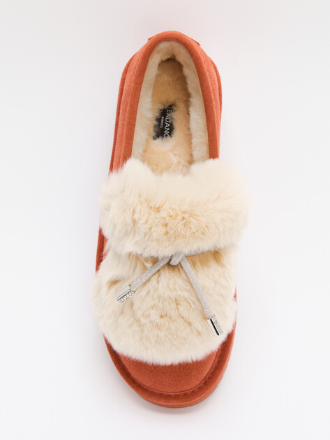 Женские угги TENDANCE, Артикул DS-3229, кирпичный | 4421666. Ракурс 4 Женские угги TENDANCE, Артикул DS-3229, кирпичный | 4421666. Ракурс 4