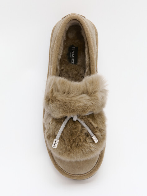 Женские угги TENDANCE, Артикул DS-3229, серо-зеленый | 4421714. Ракурс 4