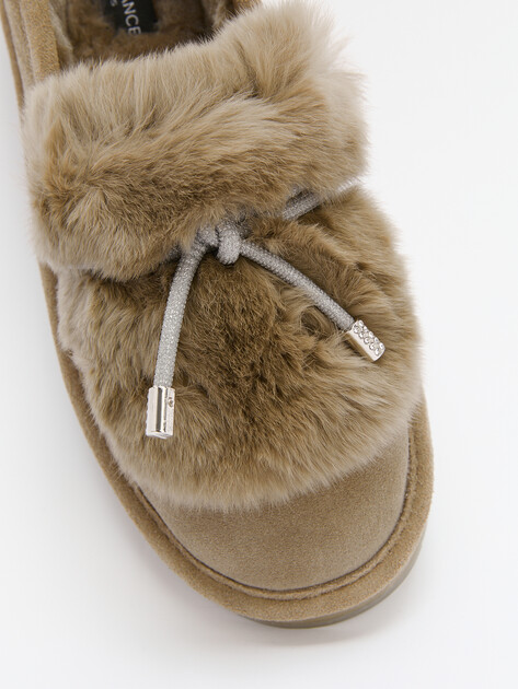 Женские угги TENDANCE, Артикул DS-3229, серо-зеленый | 4421714. Ракурс 5