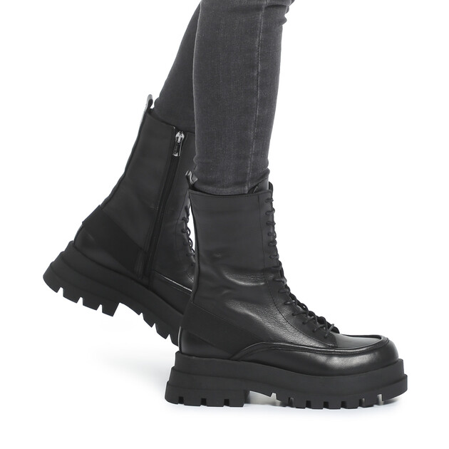 Женские полусапоги LR LORETTINI, Артикул 29-643-03-R, черный | 4421928. Ракурс 2