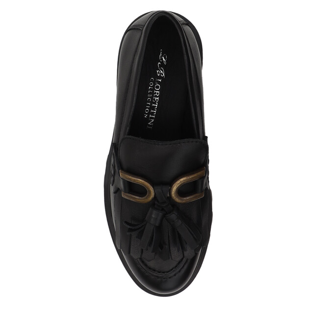 Женские лоферы LR LORETTINI, Артикул 130-22-24-R, черный | 4426814. Ракурс 2