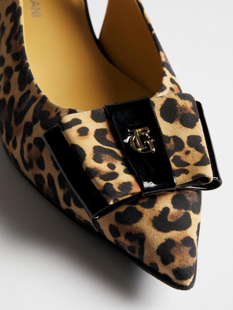 Женские туфли с открытой пяткой (слингбэк) GIOVANNI FABIANI, Артикул S25264, леопардовый принт | 4431493. Ракурс 6 Женские туфли с открытой пяткой (слингбэк) GIOVANNI FABIANI, Артикул S25264, леопардовый принт | 4431493. Ракурс 6