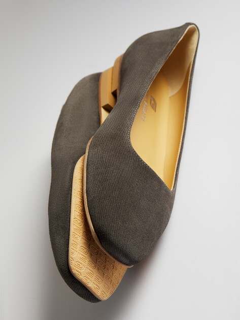 Балетки GIOVANNI FABIANI, Артикул S25248, коричневато-серый | 4431574. Ракурс 6