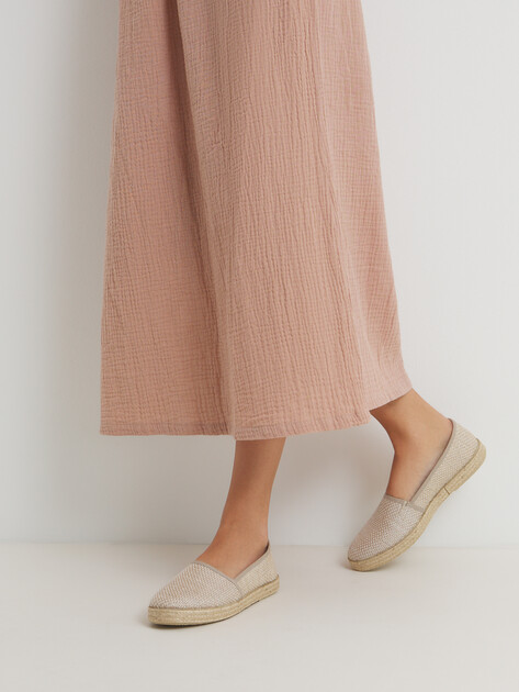 Женские эспадрильи CREATIVO SPAIN, Артикул 1270, пыльно-бежевый | 4433552. Ракурс 2 Женские эспадрильи CREATIVO SPAIN, Артикул 1270, пыльно-бежевый | 4433552. Ракурс 2