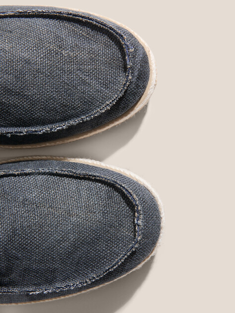 Мужские эспадрильи CREATIVO SPAIN, Артикул 2701, серо-синий | 4433848. Ракурс 4