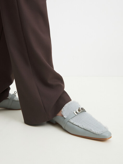 Мюли TENDANCE, Артикул BS230-03, голубовато-серый | 4434122. Ракурс 2 Мюли TENDANCE, Артикул BS230-03, голубовато-серый | 4434122. Ракурс 2