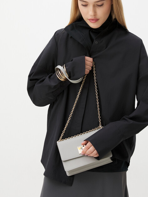 Кросс-боди FURLA, Артикул FURLA 1927 MINI CROSSBODY 20, светло-серый | 4434371. Ракурс 6 Кросс-боди FURLA, Артикул FURLA 1927 MINI CROSSBODY 20, светло-серый | 4434371. Ракурс 6
