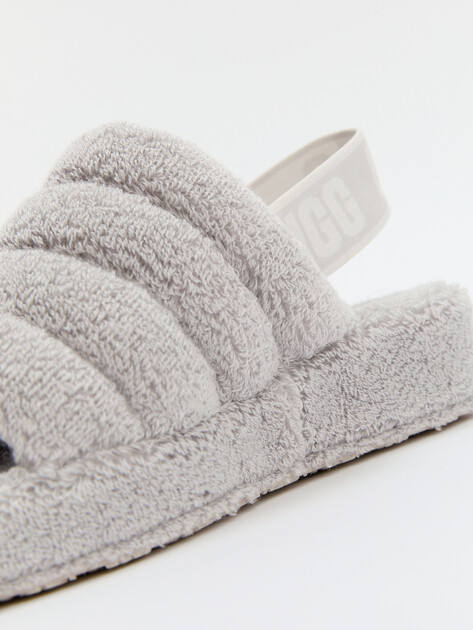 Женские сандалии UGG W FLUFF YEAH TERRY, Артикул 1127116, светло-серый | 4434782. Ракурс 6 Женские сандалии UGG W FLUFF YEAH TERRY, Артикул 1127116, светло-серый | 4434782. Ракурс 6