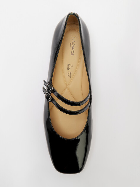 Балетки мэри-джейн TENDANCE, Артикул PZ037D-1, черный | 4434808. Ракурс 5