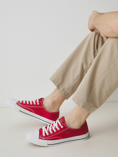 Мужские кеды LEE COOPER, Артикул 24LC145M, красный | 4436573. Ракурс 2