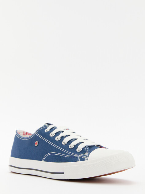 Мужские кеды LEE COOPER, Артикул 24LC145M, темно-синий | 4436581. Ракурс 3