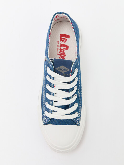 Женские кеды из денима LEE COOPER, Артикул 24LC145W, синий | 4436605. Ракурс 4