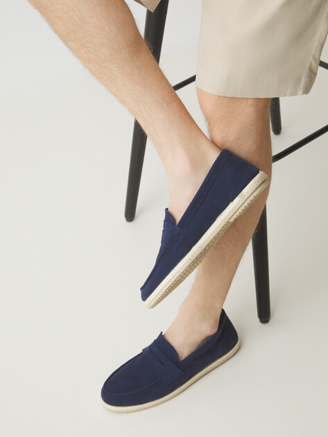 Мужские эспадрильи CREATIVO SPAIN, Артикул 2701, темно-синий | 4437556. Ракурс 2
