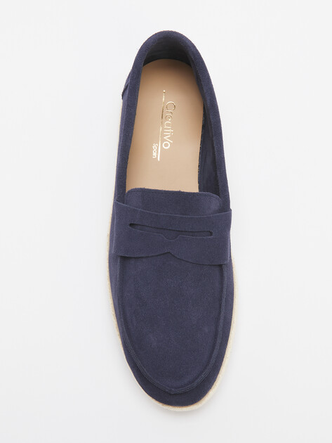 Мужские эспадрильи CREATIVO SPAIN, Артикул 2701, темно-синий | 4437556. Ракурс 5