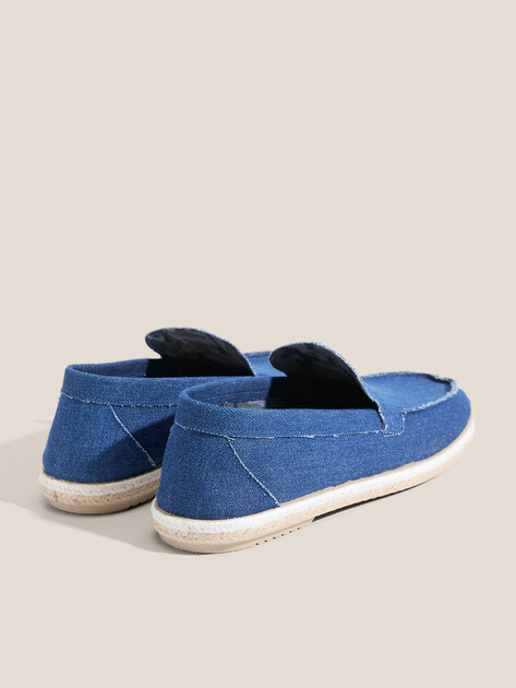 Мужские эспадрильи из денима CREATIVO SPAIN, Артикул 2703, синий | 4437729. Ракурс 6