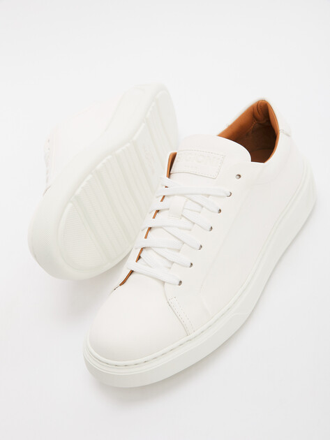 Мужские кеды DINO BIGIONI, Артикул DB1980-2, белый | 4438390. Ракурс 6