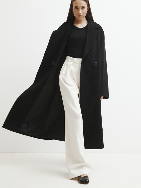 Женское пальто MAISON DAVID ARMADA, Артикул ARMADA, черный | 4439613. Ракурс 5