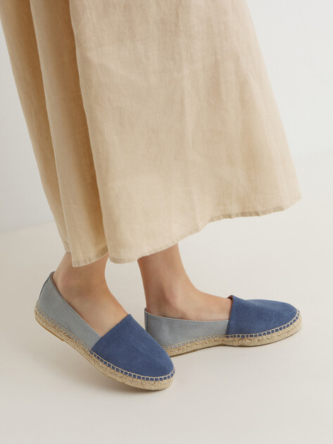 Женские эспадрильи CREATIVO SPAIN ADELA25, Артикул CRE25YU108, серовато-синий | 4440540. Ракурс 2