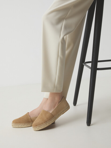 Женские эспадрильи CREATIVO SPAIN ADELA25, Артикул CRE25YU108, темно-бежевый | 4440656. Ракурс 2
