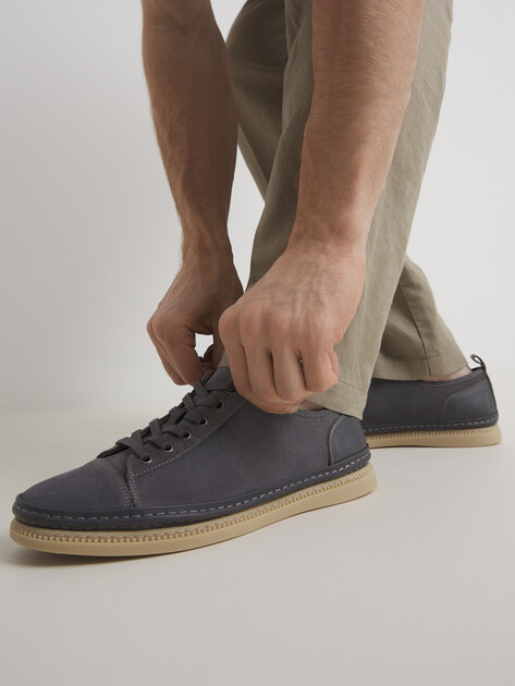 Мужские кеды TENDANCE, Артикул ET02-32, серый | 4443700. Ракурс 2