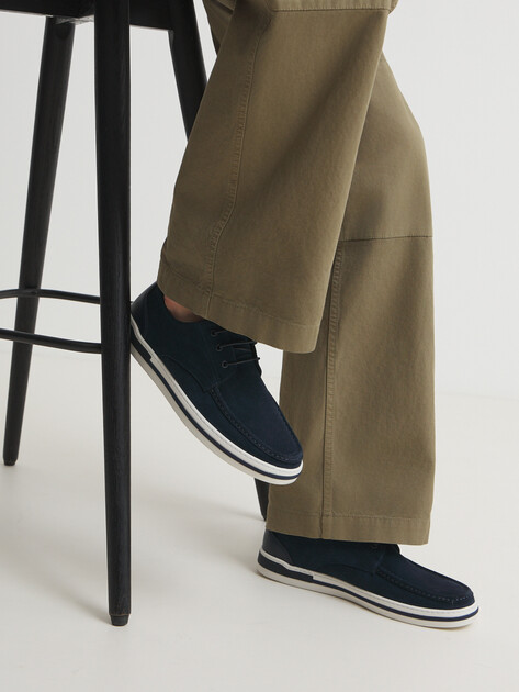 Мужские дерби TENDANCE, Артикул ET088-5, темно-синий | 4443827. Ракурс 2 Мужские дерби TENDANCE, Артикул ET088-5, темно-синий | 4443827. Ракурс 2