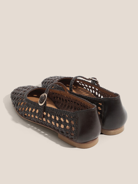 Балетки мэри-джейн TENDANCE, Артикул VR-LC-3, темно-коричневый | 4443922. Ракурс 6