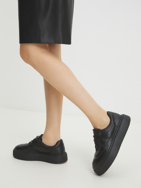 Женские кеды TENDANCE, Артикул HC2208-42, черный | 4444001. Ракурс 2