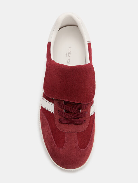 Женские кеды TENDANCE, Артикул HC63827-18, вишневый | 4444131. Ракурс 5