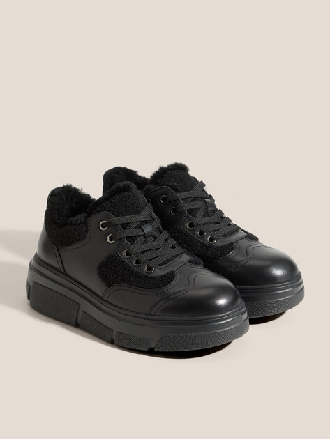 Женские кеды TENDANCE, Артикул HC9708-1, черный | 4444210. Ракурс 2