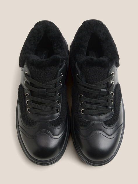 Женские кеды TENDANCE, Артикул HC9708-1, черный | 4444210. Ракурс 4