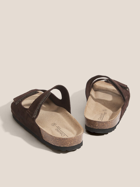 Женские шлепанцы CREATIVO SPAIN, Артикул csc1410, темно-коричневый | 4445525. Ракурс 5