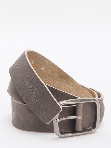 Мужской ремень CREATIVO SPAIN, Артикул bcs1504, коричнево-серый | 4447134. Ракурс 2