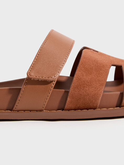 Женские шлепанцы TENDANCE, Артикул SW08A-15, светло-коричневый | 4447468. Ракурс 4