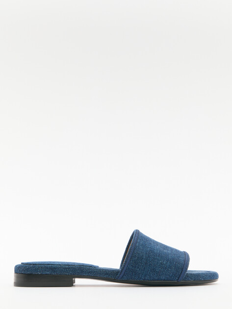 Женские шлепанцы из денима TENDANCE, Артикул SW519-1, темно-синий | 4447549. Ракурс 3 Женские шлепанцы из денима TENDANCE, Артикул SW519-1, темно-синий | 4447549. Ракурс 3
